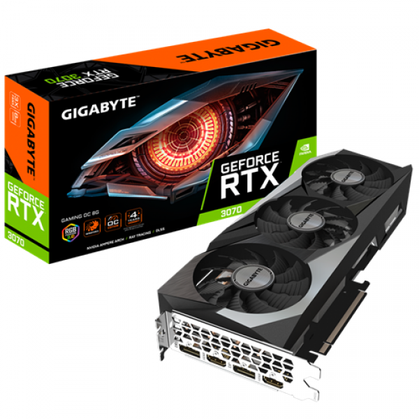 Gigabyte GV-N3070GAMING OC-8GD 2.0 RTX3070 8GB PCIE Graphics Card